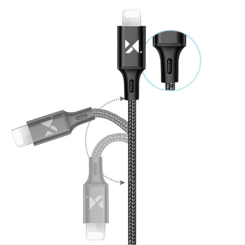 Wozinsky cable USB - Lightning 2,4A 1m black (WUC-L1B)_5