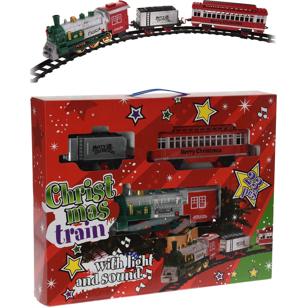 Comboio de natal, com luzes e som._0