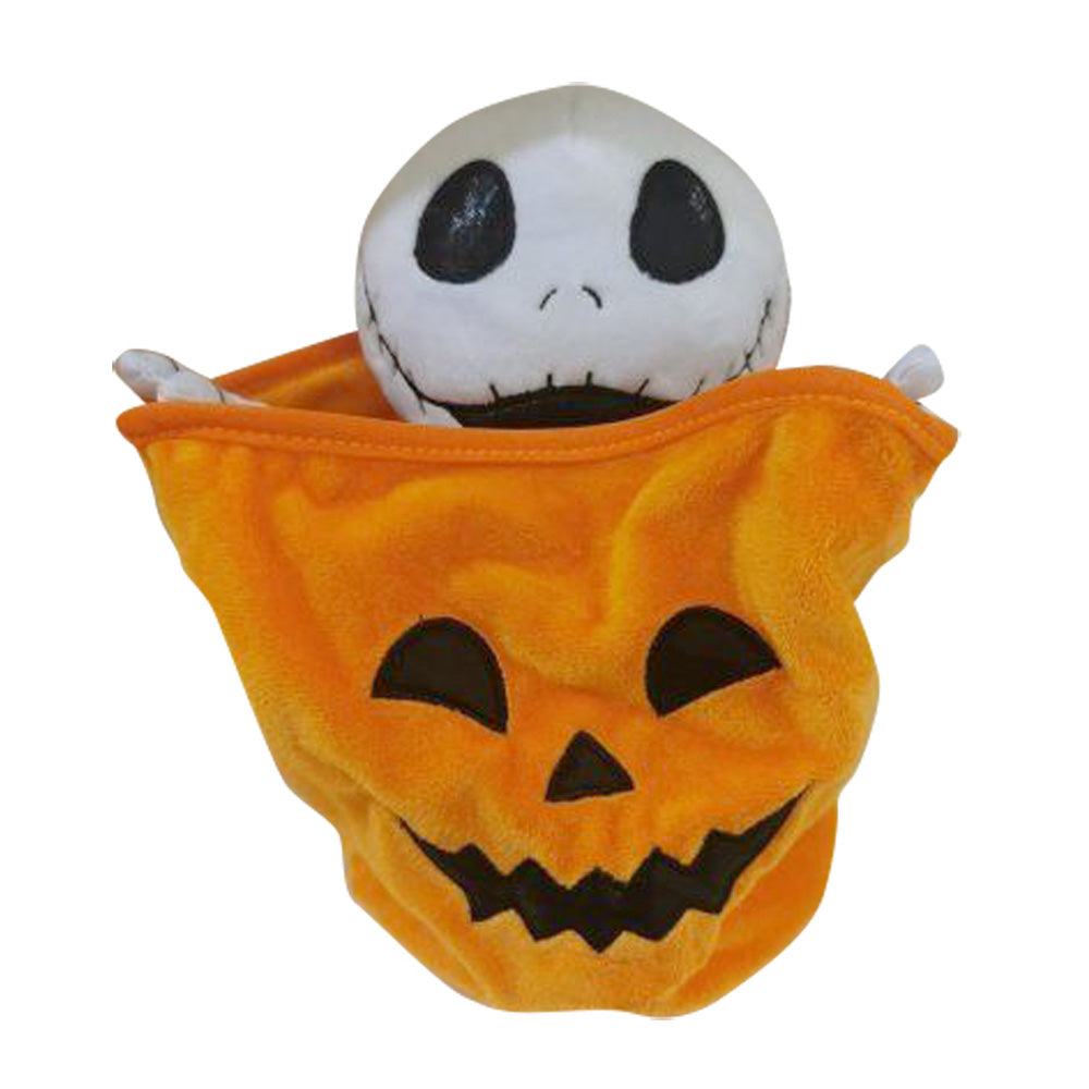 Figura decorativa de halloween 23cm com som, movimento e luz_0