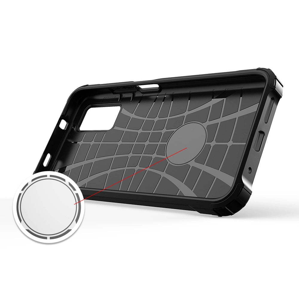Hybrid Armor Case Tough Rugged Cover for Xiaomi Redmi Note 10 5G / Poco M3 Pro golden_6
