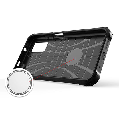 Hybrid Armor Case Tough Rugged Cover for Xiaomi Redmi Note 10 5G / Poco M3 Pro golden_6