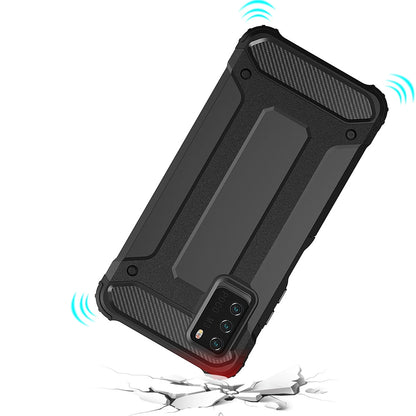 Hybrid Armor Case Tough Rugged Cover for Xiaomi Redmi Note 10 5G / Poco M3 Pro golden_3