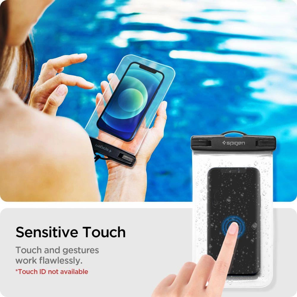 Spigen Spigen Aqua Shield A601 case waterproof IPX8 - transparent 2 pcs._9