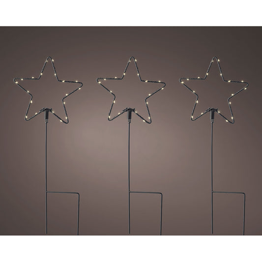 Estas estrelas microled luz decorativas, Ã¸15 x 42,5 cm_0