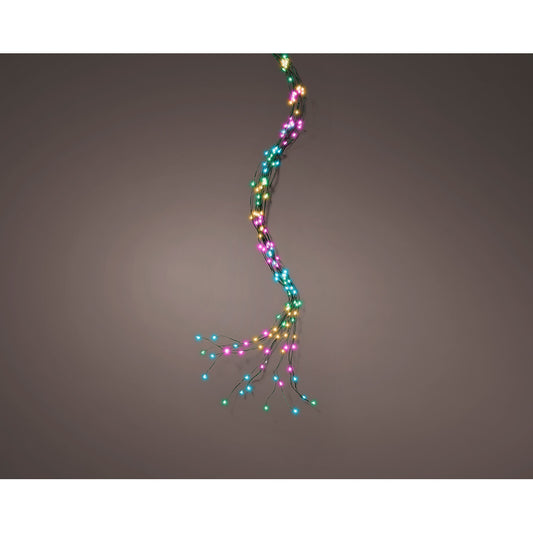Luces microleds para Ã¡rbol, multicolor suave_0