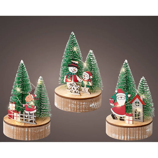 Figura decorativa com motivos natalÃ­cios com led, modelos sortidos_0