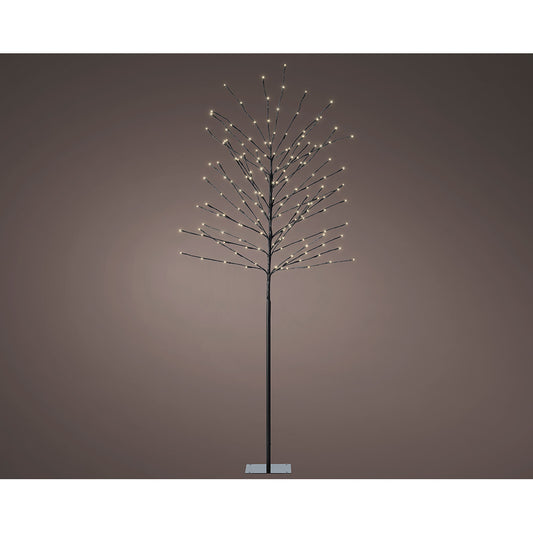 Ãrvore iluminada exterior 160 leds luz quente Ã¸70 cm x 1,80 m_0