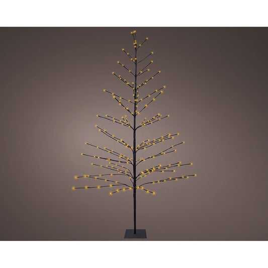 Ãrvore iluminada 232 leds de luz quente 1,80 m_0