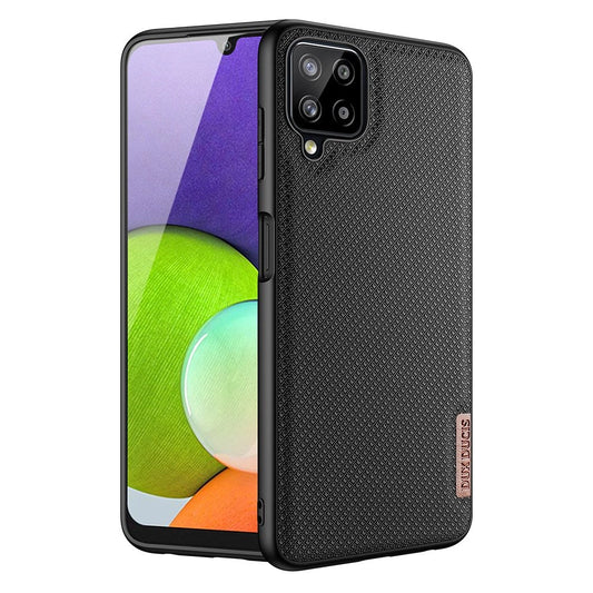 Dux Ducis Fino case covered with nylon material for Samsung Galaxy A22 4G black_0