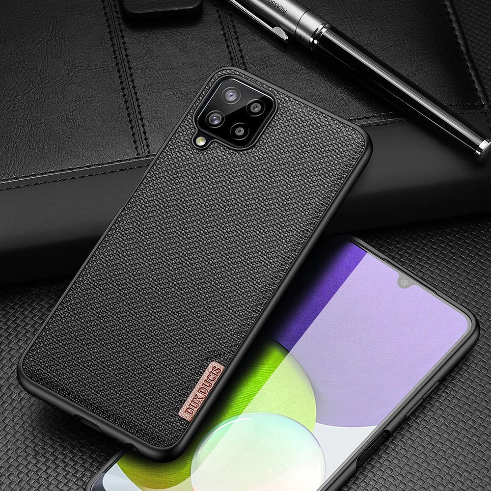 Dux Ducis Fino case covered with nylon material for Samsung Galaxy A22 4G black_15