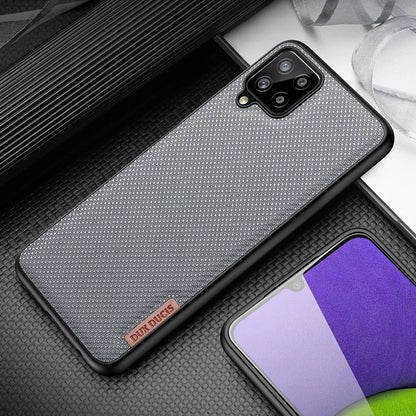 Dux Ducis Fino case covered with nylon material for Samsung Galaxy A22 4G black_16