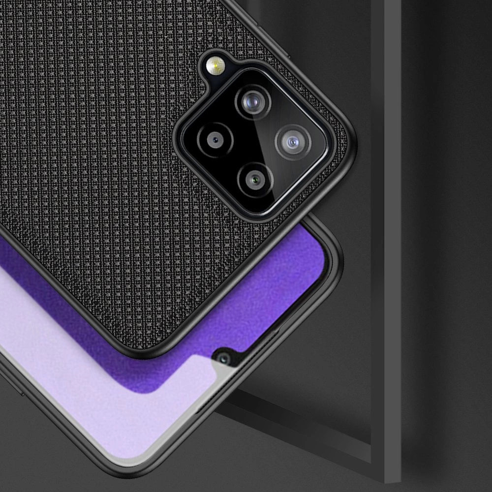Dux Ducis Fino case covered with nylon material for Samsung Galaxy A22 4G black_3