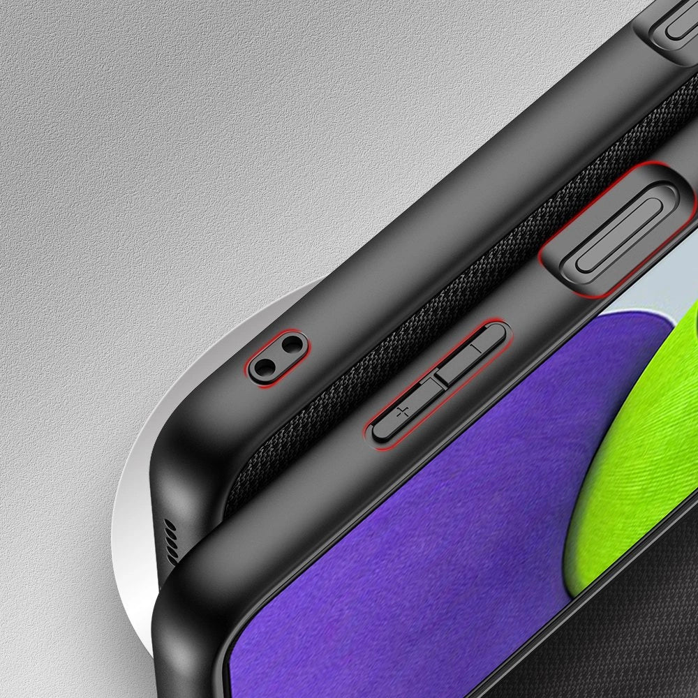 Dux Ducis Fino case covered with nylon material for Samsung Galaxy A22 4G black_6