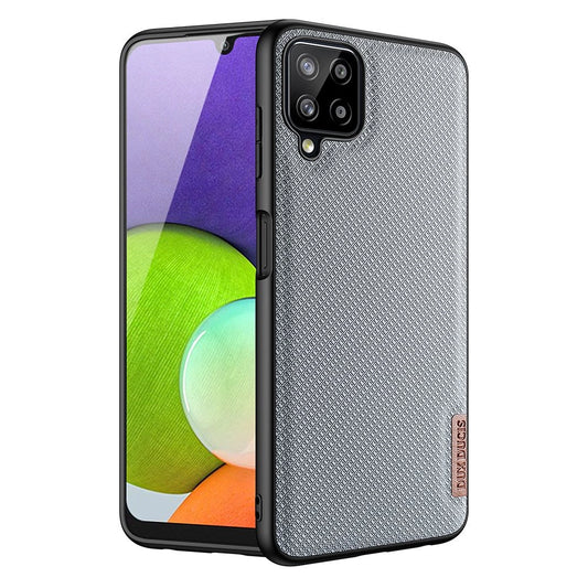 Dux Ducis Fino case covered with nylon material for Samsung Galaxy A22 4G gray_0