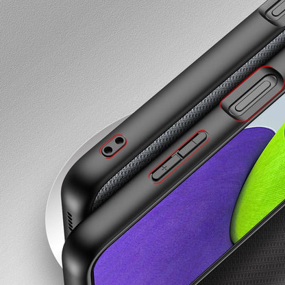 Dux Ducis Fino case covered with nylon material for Samsung Galaxy A22 4G gray_6