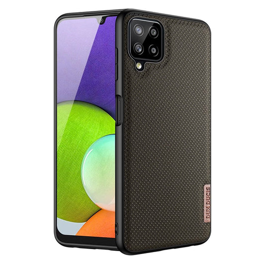 Dux Ducis Fino case covered with nylon material for Samsung Galaxy A22 4G green_0