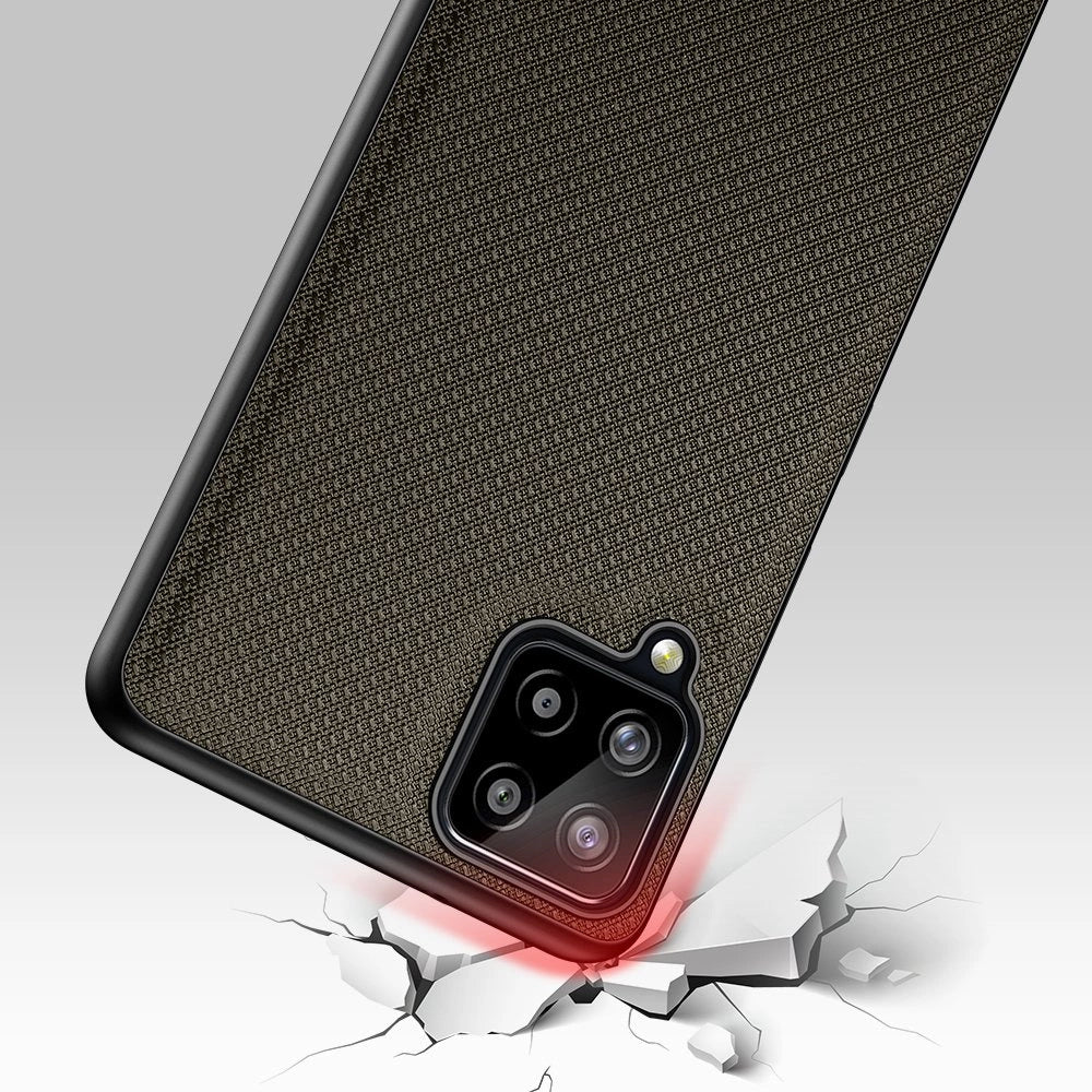 Dux Ducis Fino case covered with nylon material for Samsung Galaxy A22 4G green_5