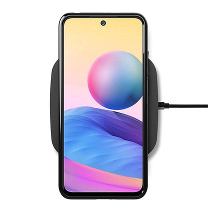 Thunder Case Flexible Tough Rugged Cover TPU Case for Xiaomi Redmi Note 10 5G / Poco M3 Pro black_7