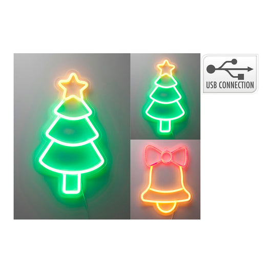 Figura de natal neon, 4 modelos de variedade_0