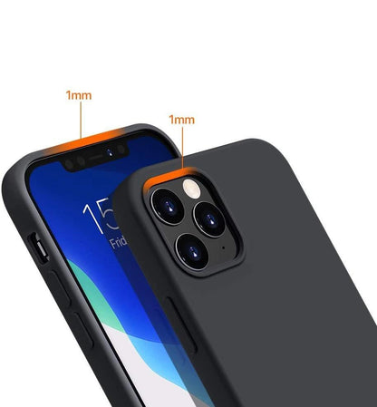 Silicone Case Soft Flexible Rubber Cover for Xiaomi Redmi Note 10 5G / Poco M3 Pro black_3
