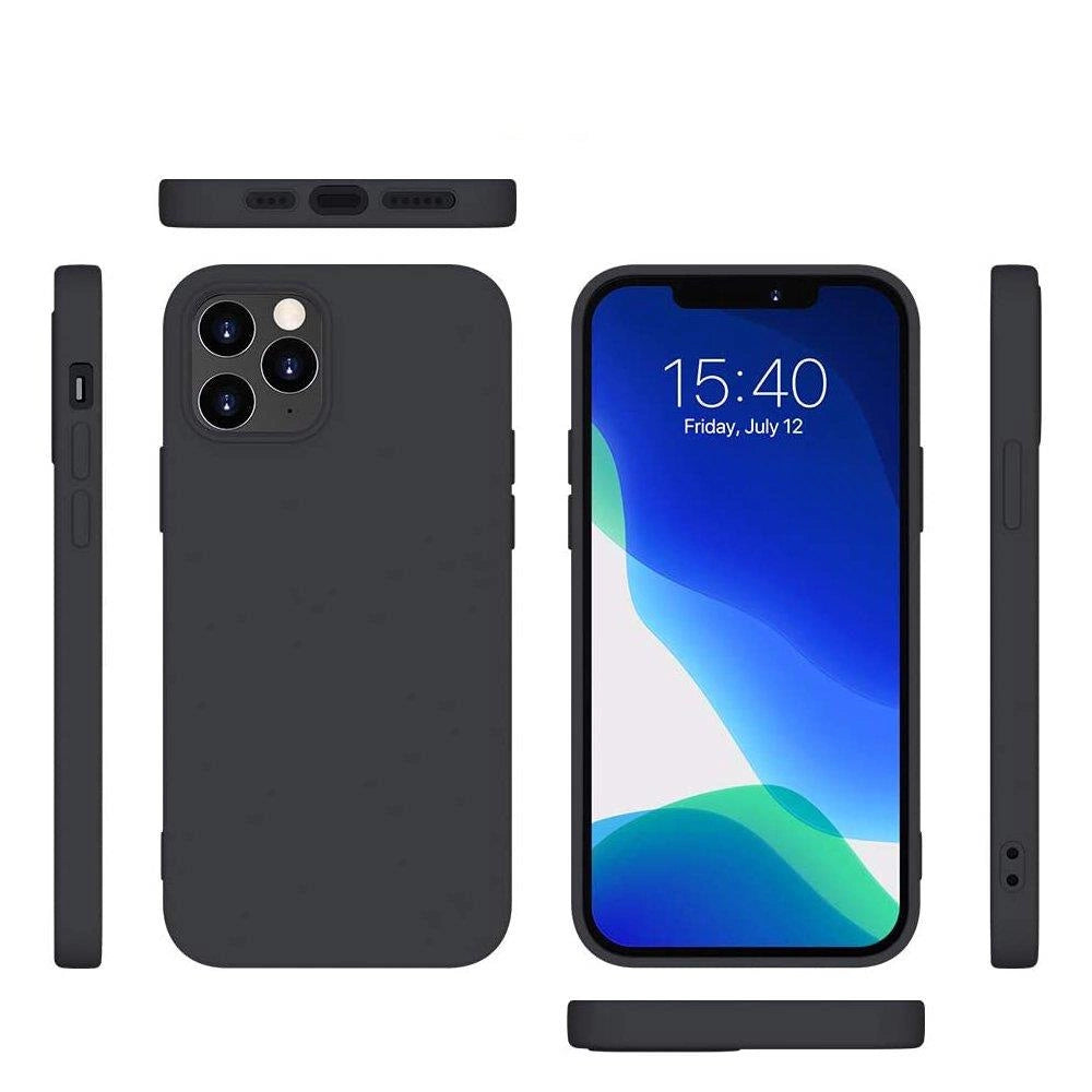 Silicone Case Soft Flexible Rubber Cover for Xiaomi Redmi Note 10 5G / Poco M3 Pro black_5