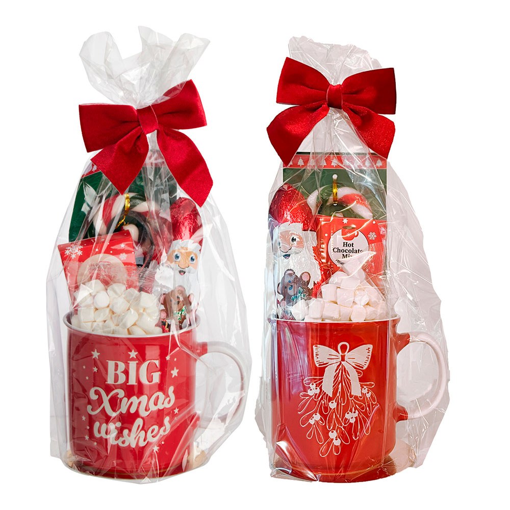 Caneca grande de natal para prenda com doces e cacau, modelos variados, 185 g_0