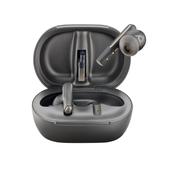 Poly Voyager Free 60+M UC + Adattatore BT700 USB-C + Custodia per ricarica con touchscreen_0