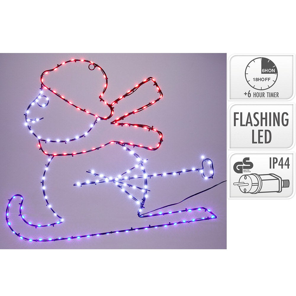 Boneca de natal com led, 53 cm_0