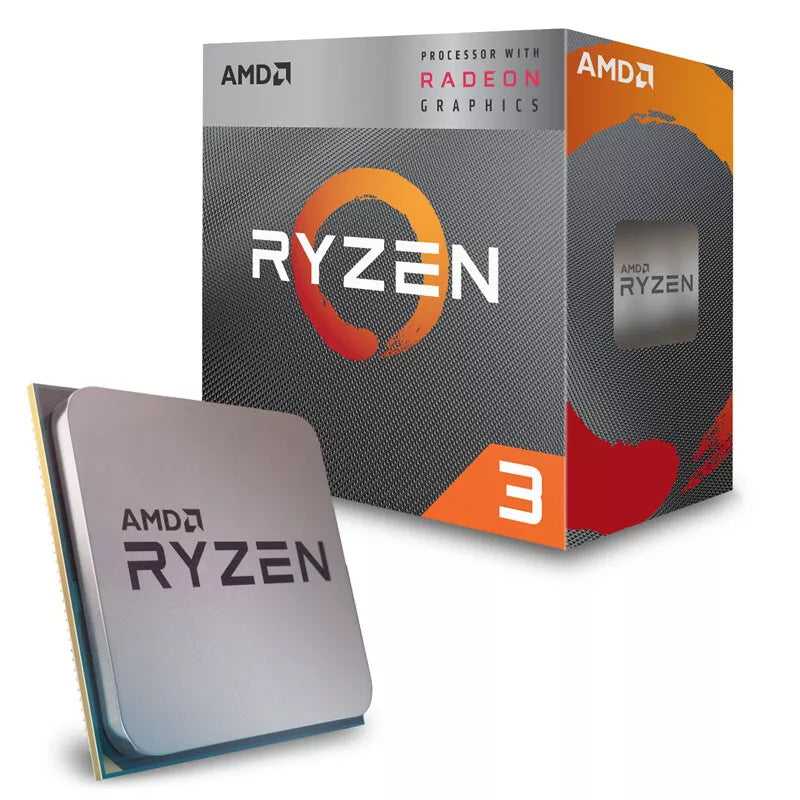 Processador AMD Ryzen 3 3200G Quad-Core 3.6GHz c/ Turbo 3.9GHz 6MB Skt AM4 CÓDIGO: 36190 EAN: 730143309851 Part Number: YD3200C5FHBOX AMD