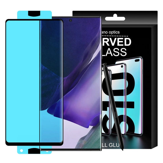 3D Edge Nano Flexi Glass Hybrid Full Screen Protector with frame for Samsung Galaxy S21+ 5G (S21 Plus 5G) black_0