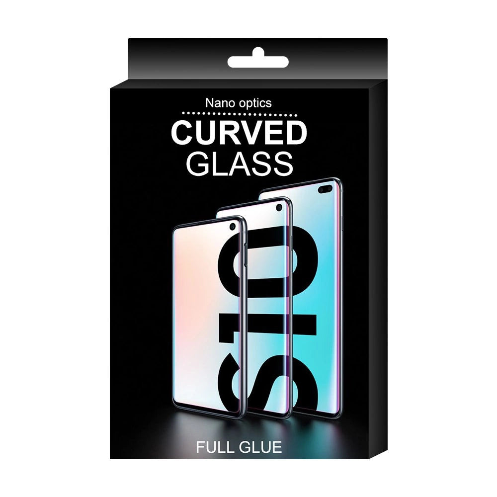 3D Edge Nano Flexi Glass Hybrid Full Screen Protector with frame for Samsung Galaxy S21+ 5G (S21 Plus 5G) black_4
