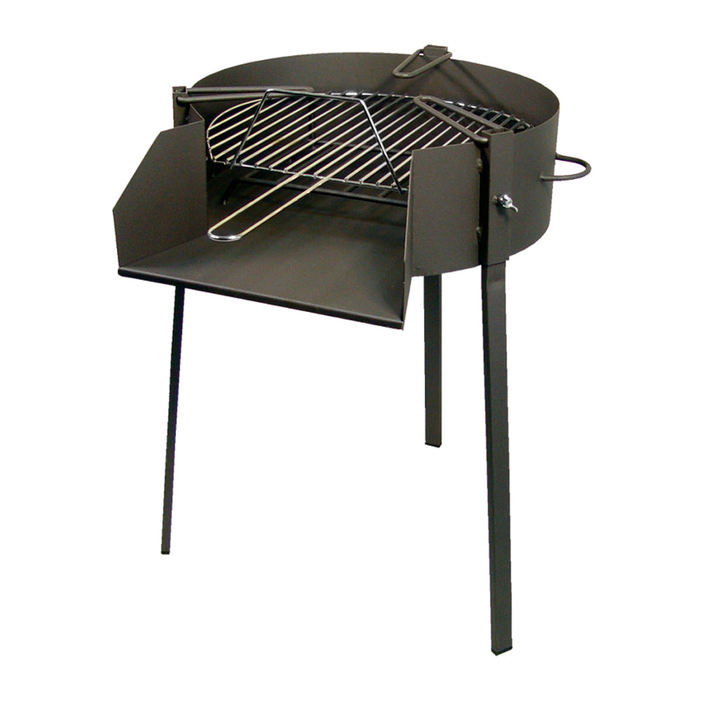 Churrasqueira redonda com suporte para frigideira paella Ã¸60cm imex el zorro_0