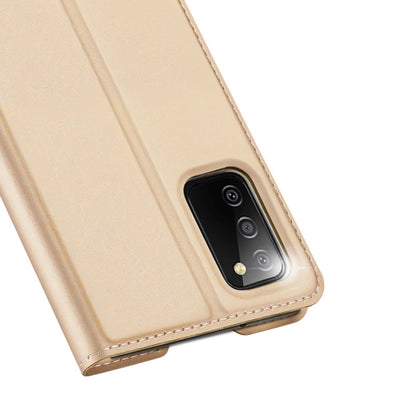 Dux Ducis Skin Pro Bookcase type case for Samsung Galaxy A03s golden_2
