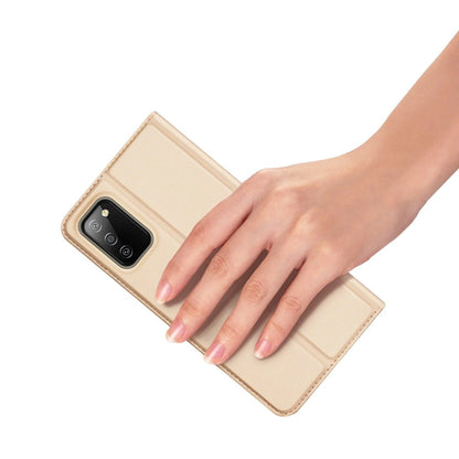 Dux Ducis Skin Pro Bookcase type case for Samsung Galaxy A03s golden_6