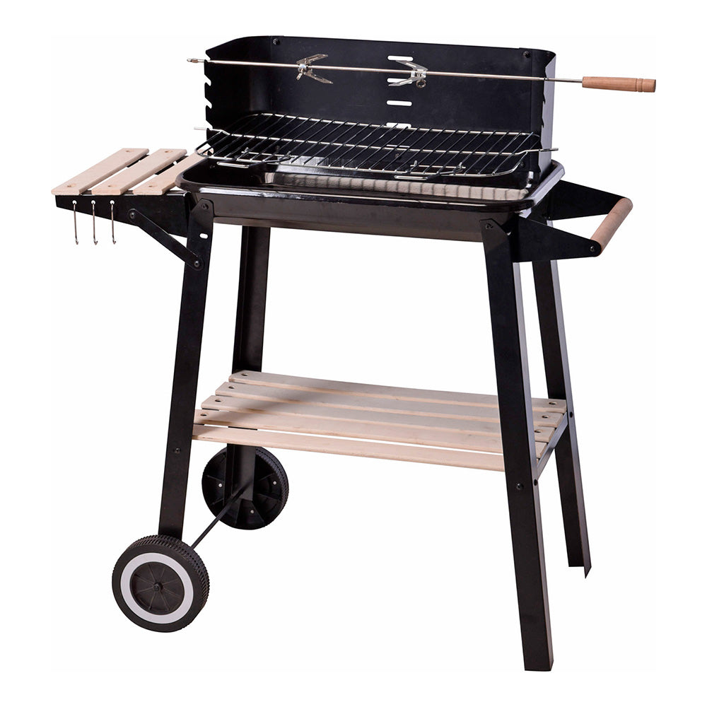 Barbecue retangular de carbono 54x34x6.5cm_0