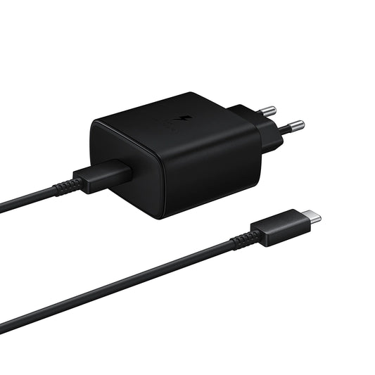 SAMSUNG PD 25W WALL CHARGER USB C TO C EP-TA800XBE BLACK_1