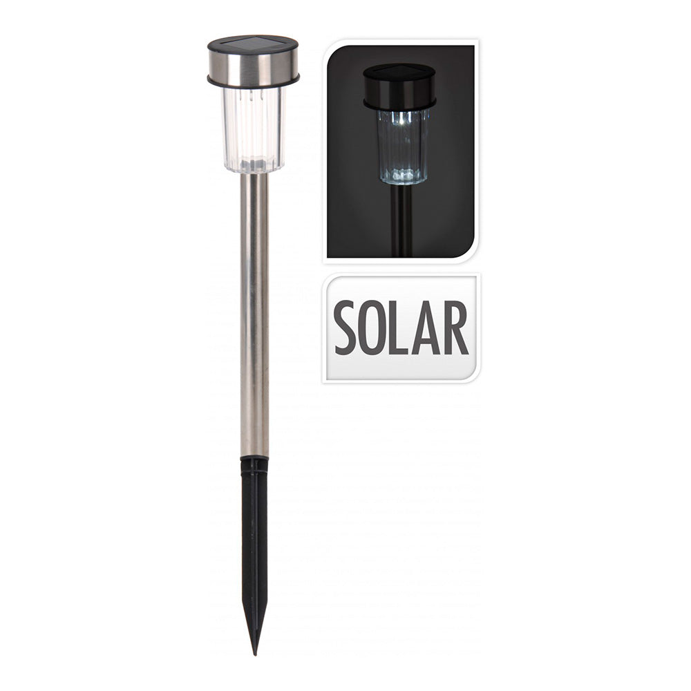 Estaca solar 36cm inox mod. cilindro euro/u_0