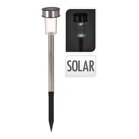 Estaca solar 36cm inox mod. cilindro euro/u_0