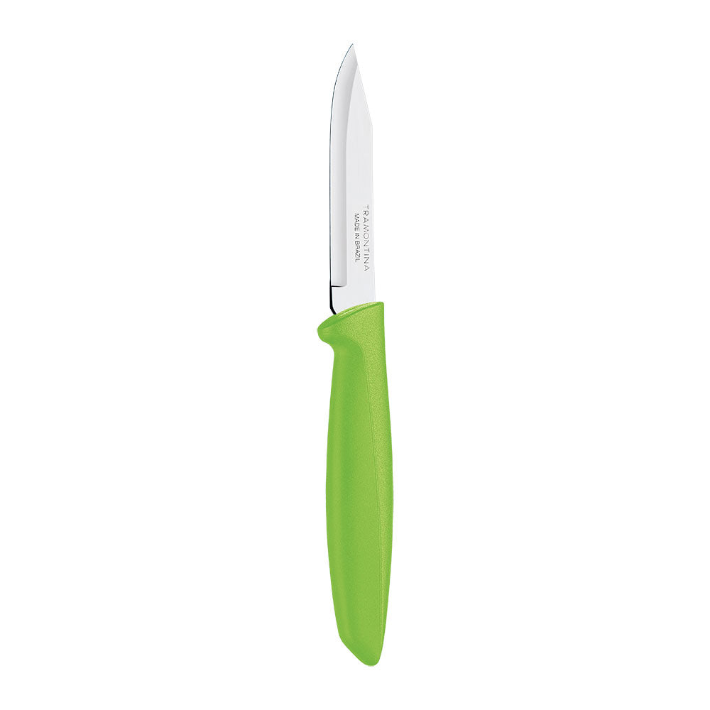 Faca para legumes e frutas 3" plenus verde 7,62cm tramontina_0