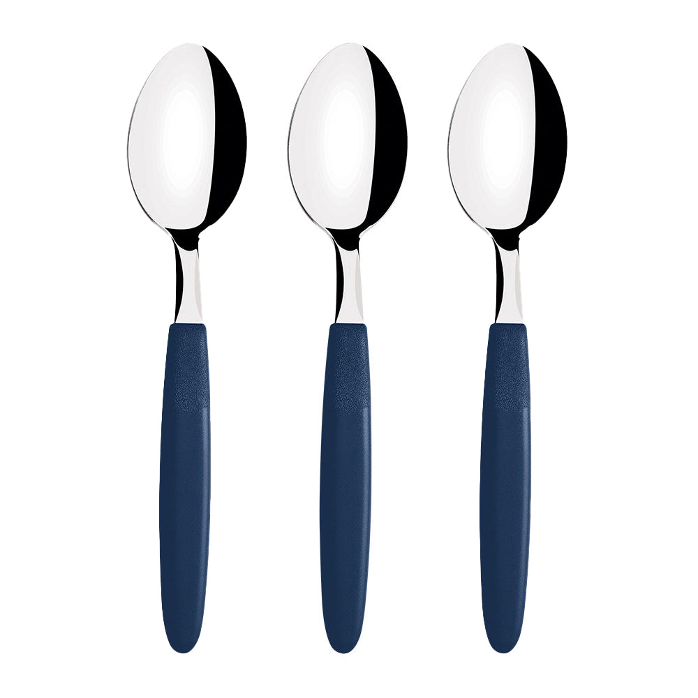 Jogo de colheres 3 peÃ§as ipanema azul 19cm tramontina_0