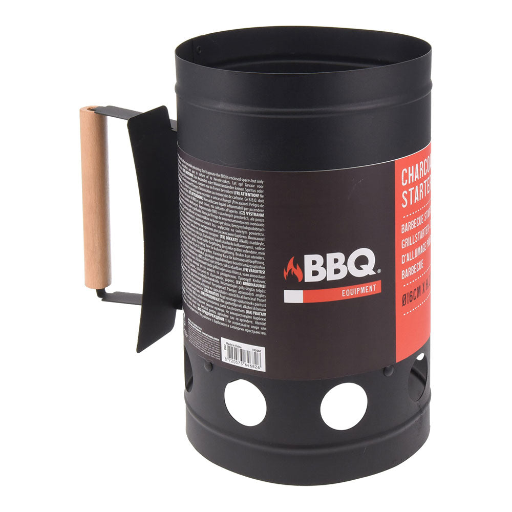 Acendedor para churrasqueiras zinco 27cm cor preto_0