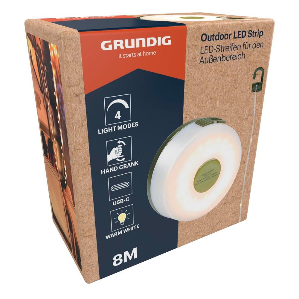 Guirnalda led retrÃ¡ctil, exterior, 8 m_0