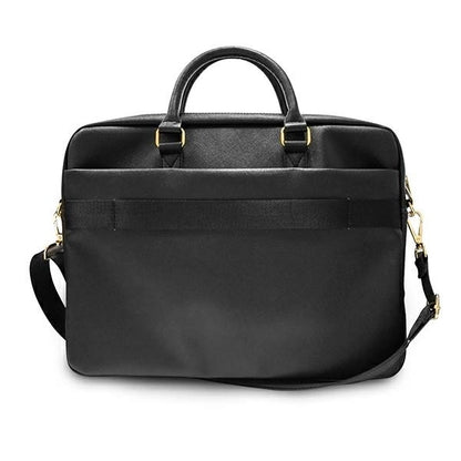 Guess Saffiano Script bag for a 16" laptop - black_2
