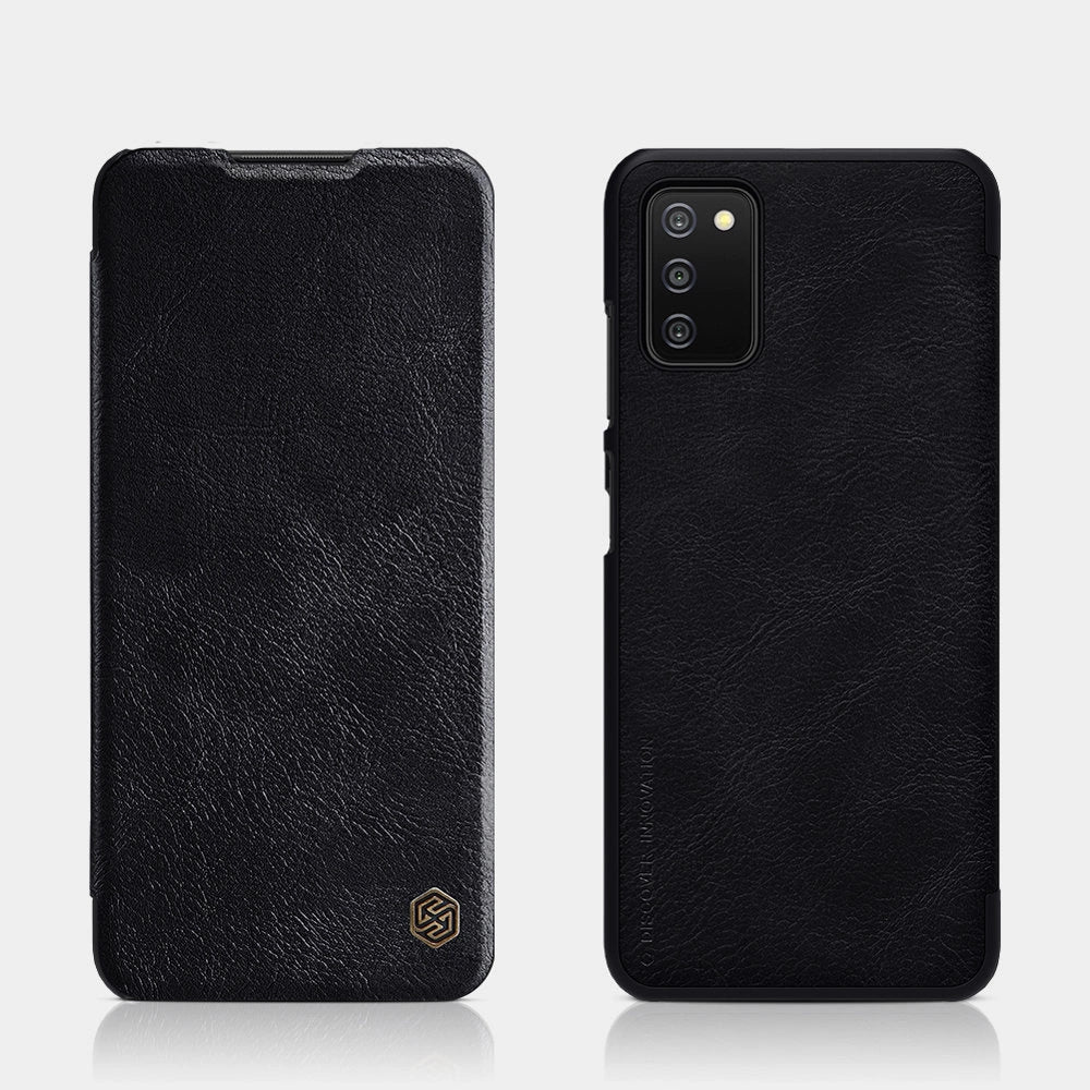 Nillkin Qin leather holster case for Samsung Galaxy A03s black_20