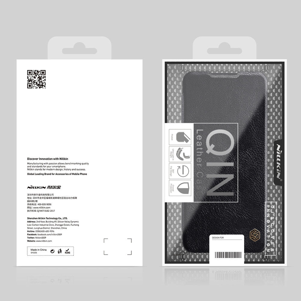 Nillkin Qin leather holster case for Samsung Galaxy A03s black_4