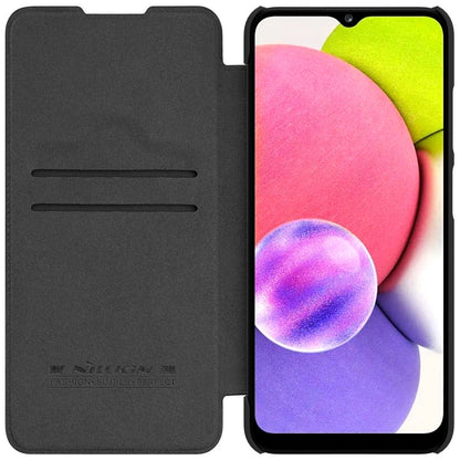 Nillkin Qin leather holster case for Samsung Galaxy A03s black_5