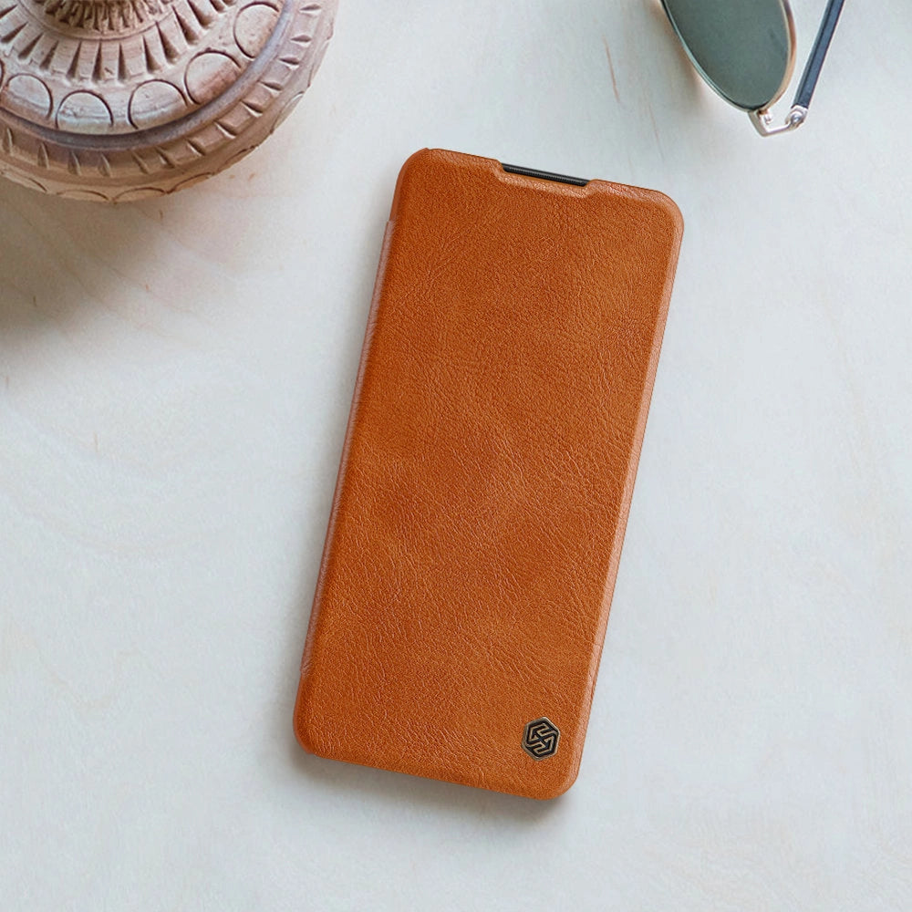 Nillkin Qin leather holster case for Samsung Galaxy A03s red_20