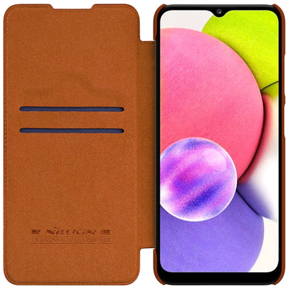 Nillkin Qin leather holster case for Samsung Galaxy A03s red_4
