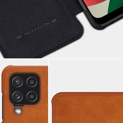 Nillkin Qin leather holster case for Samsung Galaxy A22 4G black_14