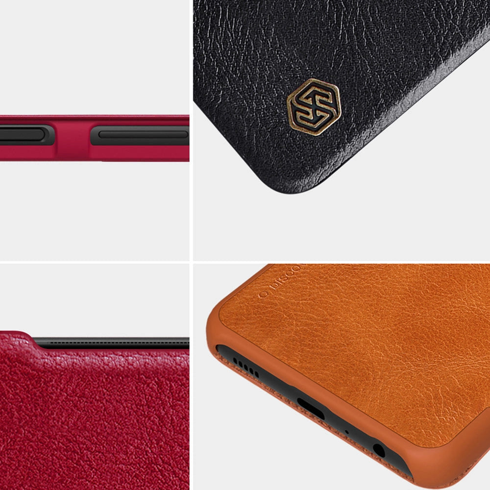 Nillkin Qin leather holster case for Samsung Galaxy A22 4G black_15